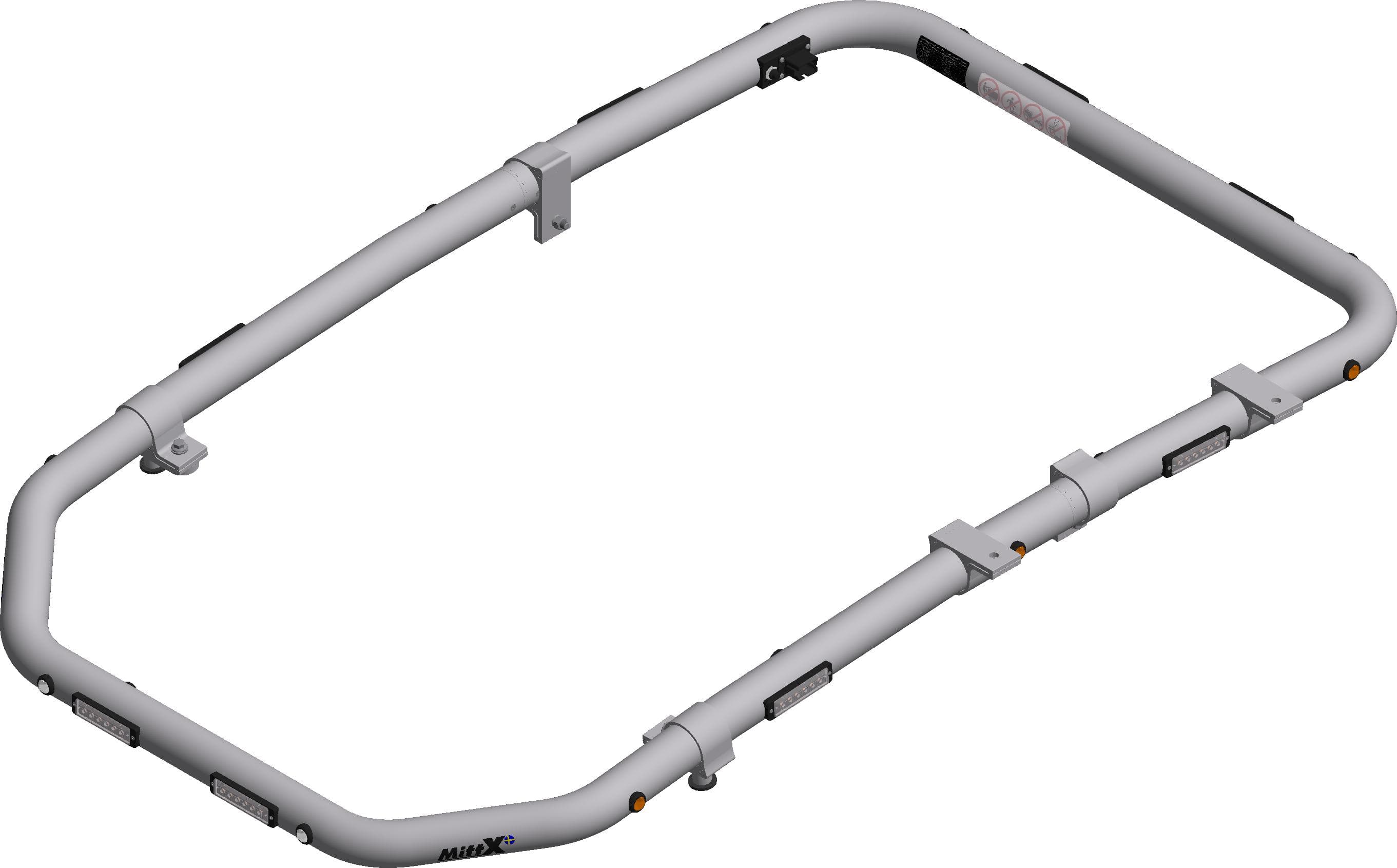 Roof bar package 2 RAIL