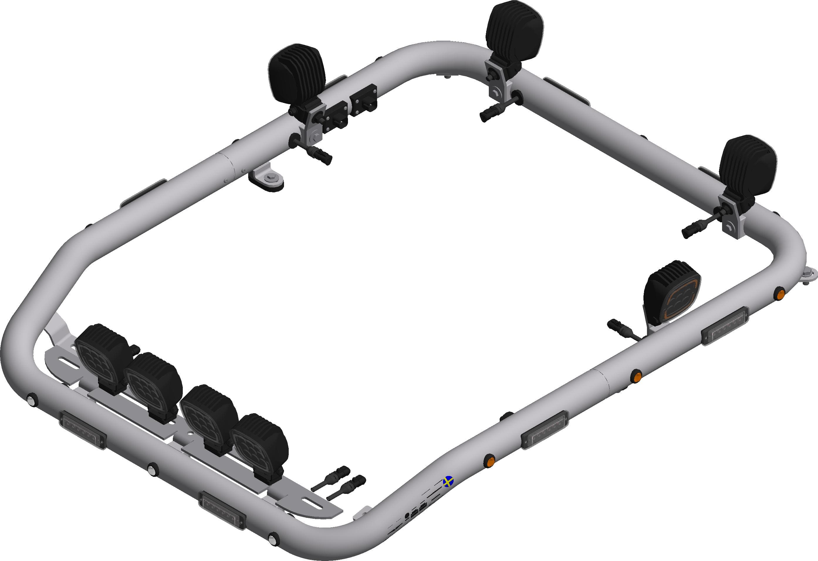 Roof bar package 6