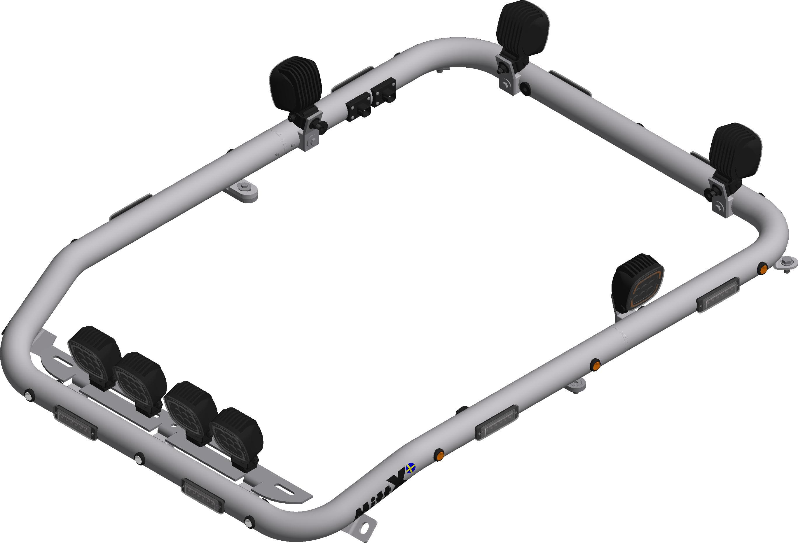 Roof bar package 6