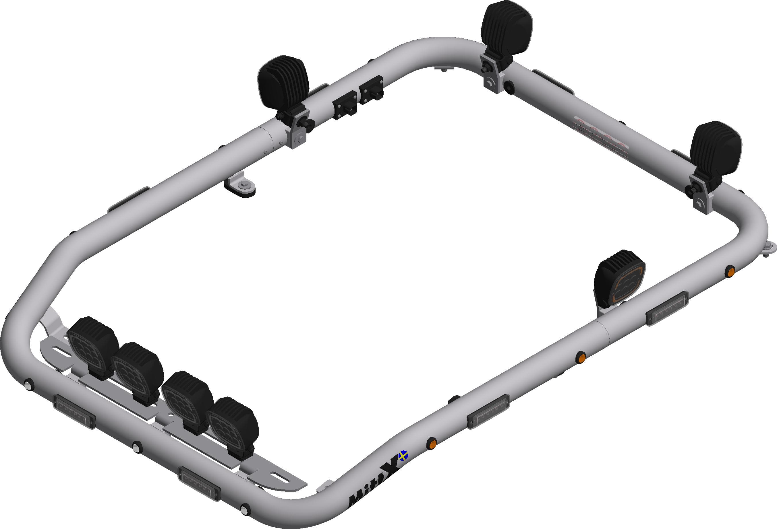 Roof bar package 6