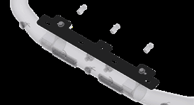 Bracket Arb.ljus 4st (550mm) Incl. Skruv