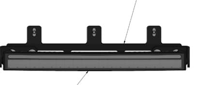 LED Light Bar Incl. Bracket